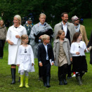 Kronprinsfamilien og Prinsesse Märtha Louise med familie ankommer Dronningparken (Foto: Cornelius Poppe / NTB scanpix)